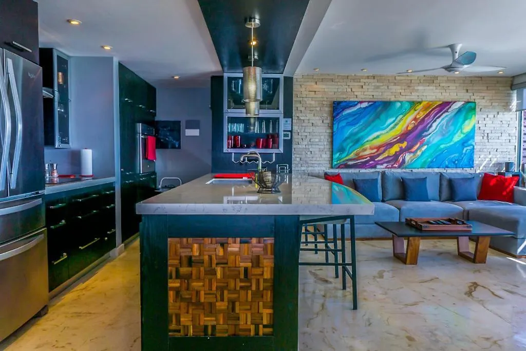 Вилла Executive Penthouse With Unobstructed Views At The Elements By Bric Плая-дель-Кармен Дом отдыха